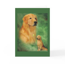 Golden Spencer Greeting Card
