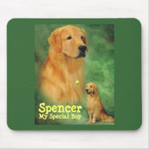 Golden Spencer Mousepad