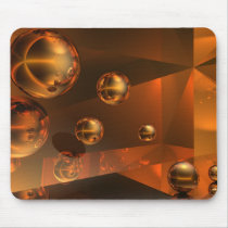 Golden Spheres mousepads