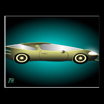 GOLDEN SPRINTER postcards