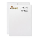 Golden Sprite Fairy Personalized Invite