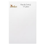 Golden Sprite Fairy Custom Stationery