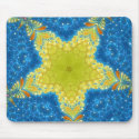Golden-star mousepad