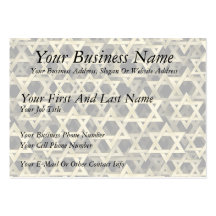 Golden Star Of David Business Card Templates