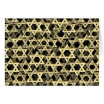 Golden Star Of David Cards