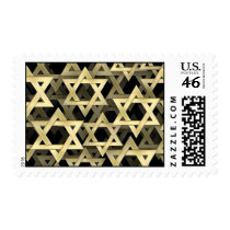 Golden Star Of David Stamps