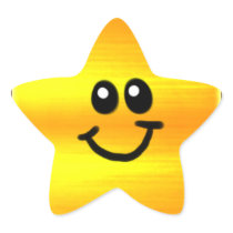 Golden Star Sticker stickers