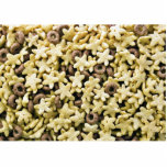 Golden Stars With Few Chocolate Rings Cereals Photo Cutouts