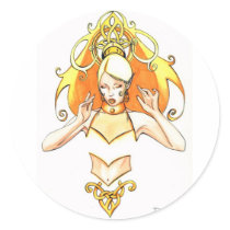 Golden stickers