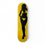Golden Summer Skateboard
