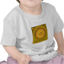 Golden Summer Sun t-shirts