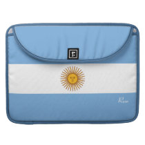 Golden Sun Argentina Flag Macbook Pro 15" Sleeve Sleeve For Macbook Pro