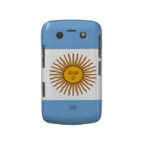 Golden Sun On Argentina Flag Blackberry Bold Blackberry Bold Cover
