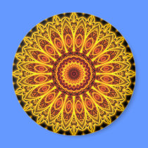 Golden Sunburst magnets