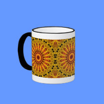 Golden Sunburst mugs