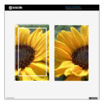 Golden Sunflower Kindle Fire Skins