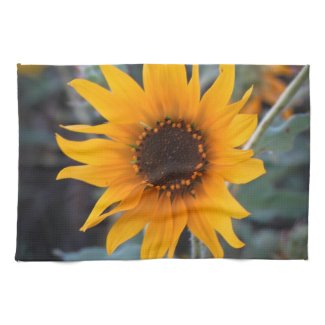 Golden Sunflower Kitchen Towels