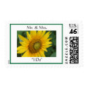 Golden Sunflower postage