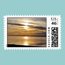 Golden Sunset 1 - postage stamps by FishMouth3 Golden Sunset 1 - postage stamps