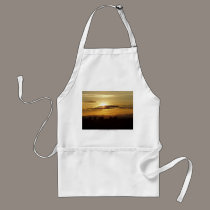 golden sunset aprons