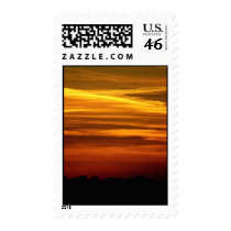 Golden Sunset postage stamps stamps