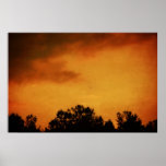 Golden Sunset Poster