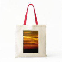 Golden Sunset tote bag bags