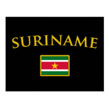Golden Suriname Post Card