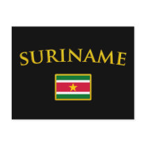 Golden Suriname Post Card