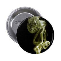 Golden Swirl Pinback Button