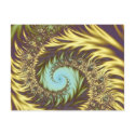 Golden Swirls postcards by elenaind Golden Swirls postcards
