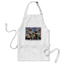 Golden Toad Camp kitchen band apron