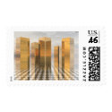 Golden Towers postage by flyingdisc Golden Towers postage