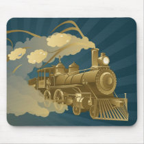 Golden Train mousepads