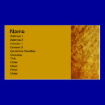 GOLDEN TREASURE GRUNGE FLORAL BACKGROUNDS TEMPLATE business cards