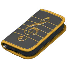Golden Treble Clef Planners