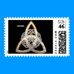 Golden Triquetra Stamp stamps