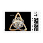 Golden Triquetra Stamp