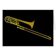 Golden Trombone Card