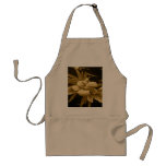Golden Tropical Print aprons