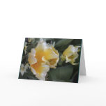 Golden Tulips Greeting Card