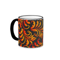 golden tulips mugs by VioDeSign golden tulips mugs