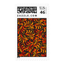 golden tulips stamp