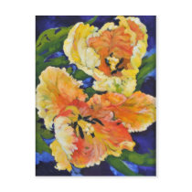 Golden Tulips Post Card