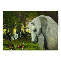 unicorn, horses, magic, fantasy, fairytale, tale, fable, creature, horn, myth, mythology, mare, stallion, equine, equus, steed, animals, mammal, mount, wild, herd, beast, beautiful, beauty, foal, charger, buck, livestock, horsepower, colt, filly, gelding, bronco, courser, prancer, fawn, stag, doe, golden, unicorns, Card with custom graphic design