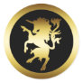 GOLDEN UNICORN STICKERS GOLDEN UNICORN STICKERS