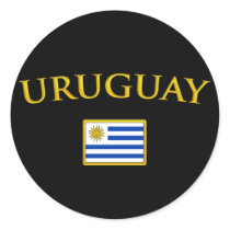 Golden Uruguay stickers