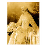 Golden Vintage Bride Photography Post Cards