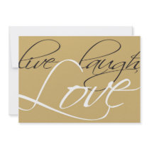 Golden Wedding  Anniversary Invitation