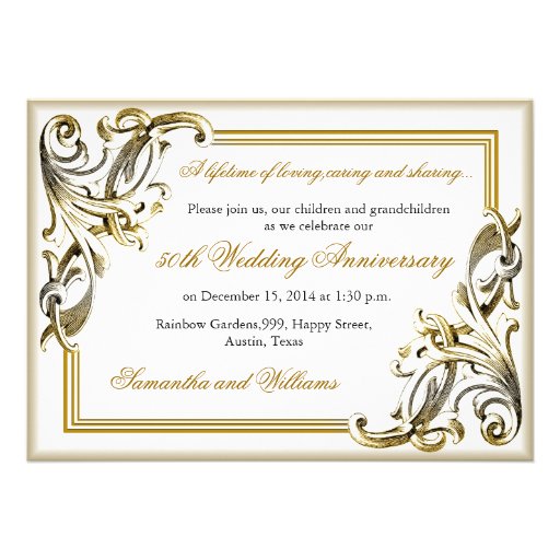 Anniversary Invitations